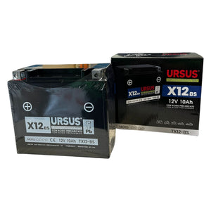 BATTERIA PER MOTO URSUS x12BS 10Ah
