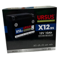 BATTERIA PER MOTO URSUS x12BS 10Ah