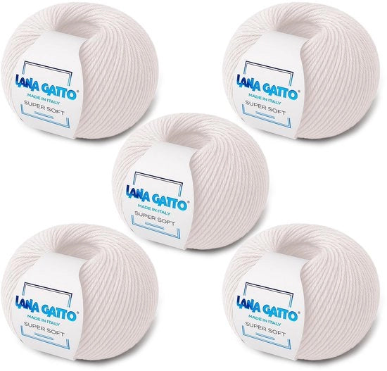 Breigaren 100% Lana Merino - Tessuto Super Soffice - Fila Liscia - Lana di Alta Qualità - Fatto in Italia