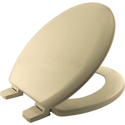 Bemis chicago 5000art756, sedile copri wc in legno, con cerniere