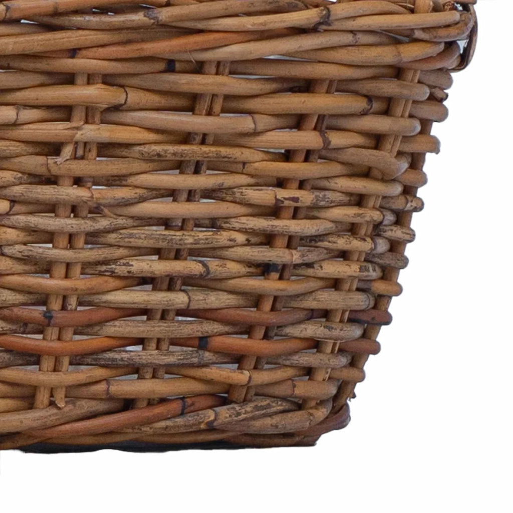 Cesto per Piante con archiviazione 2 pcs Marrone Rattan Lacak