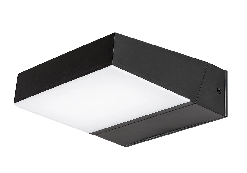 Applique esterna nera LED 14W CCT IP54 Rabalux Laxa