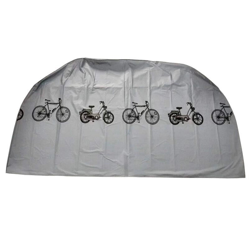 TELO COPRIMOTO E BIKE 110 X200 CM IN COLORAZIONE GRIGIA A FANTASIA
