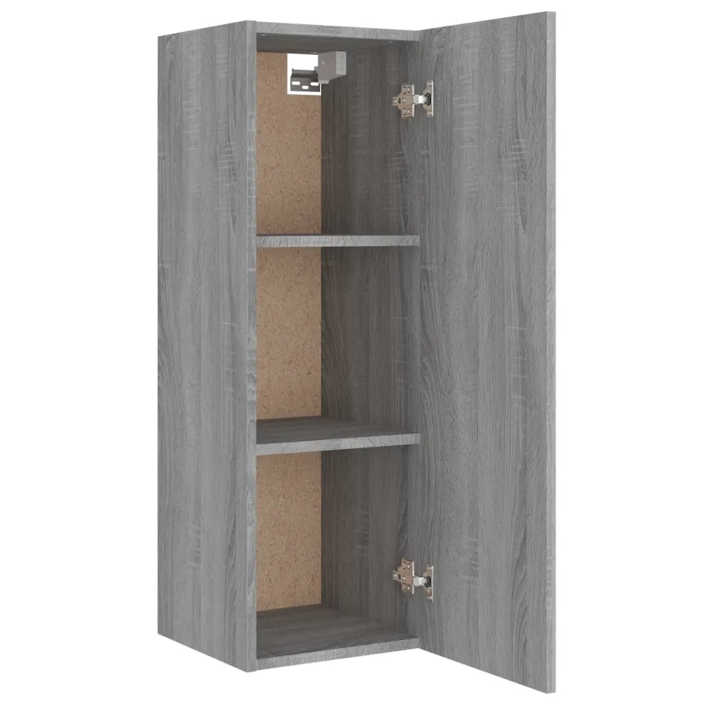 Set di Mobili Porta TV 4 pz Grigio Sonoma in Legno Multistrato 3114204