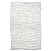 Trade Shop - Tappeto Tappetino Antiscivolo Per Arredo Bagno 45 X 70 Cm Colore Bianco 79915 -
