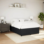 Giroletto senza Materasso Nero 140x200 cm in Velluto 3285014