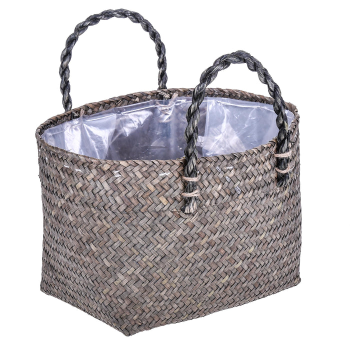 Set 2 Borsette con Manici Larghezza 24 cm