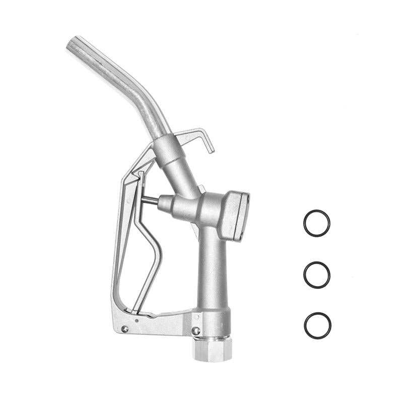 Pompa di trasferimento gasolio 24V, Portata 55 L/min con contatore, Tubo di aspirazione da 1,5 m, Tubo da 4 m e Pistola