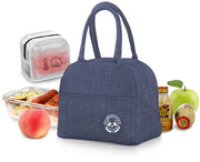 Borsa leggera per picnic, isolata, impermeabile, 6L, con chiusura a raffreddamento e tasca ripiegabile