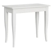 Consolle allungabile 90x48/204 cm Sciabola Small bianco frassino