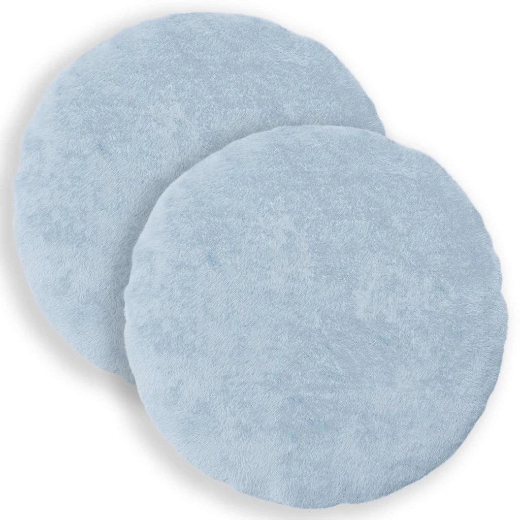 Federa 2 pz HEERLEN Azzurro Ø 50 cm Pelliccia di Coniglio Finta 922807