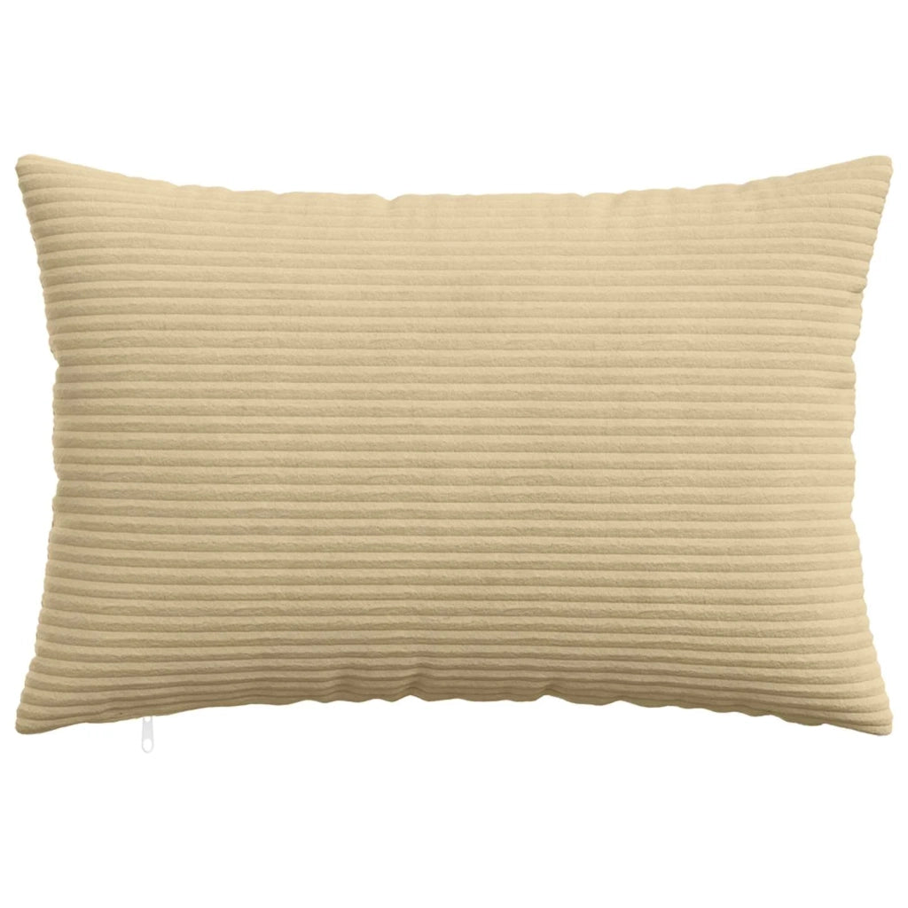 Federa 2 pcs HEERLEN Verde Grigio 40 x 60 cm corduroy 909213