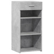Credenza | Madia | Buffet da pranzo | Armadio da pranzo Grigio Cemento 45x42,5x93 cm in Legno Multistrato
