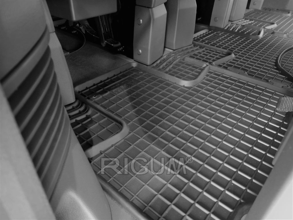Tappeti in Gomma per VW Transporter T7 MULTIVAN dal 2022-  3 FILA