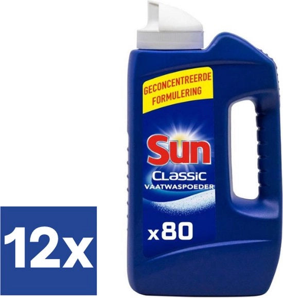 Detersivo per Lavastoviglie Classico (Confezione Economica) - 12 x 1.368 kg