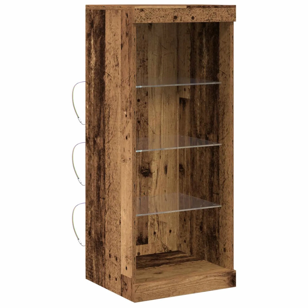 Madia LED Legno vecchio 41 x 37 x 100 cm Legno multistrato 863054