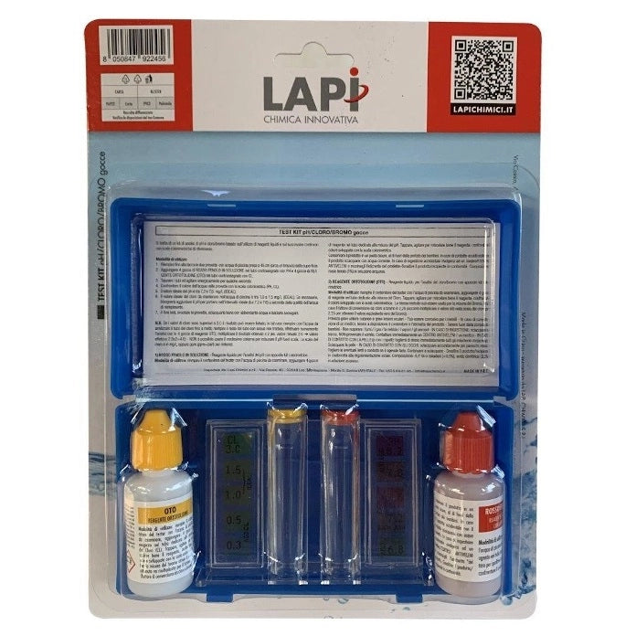 TEST KIT CLORO / PH LIQUIDO