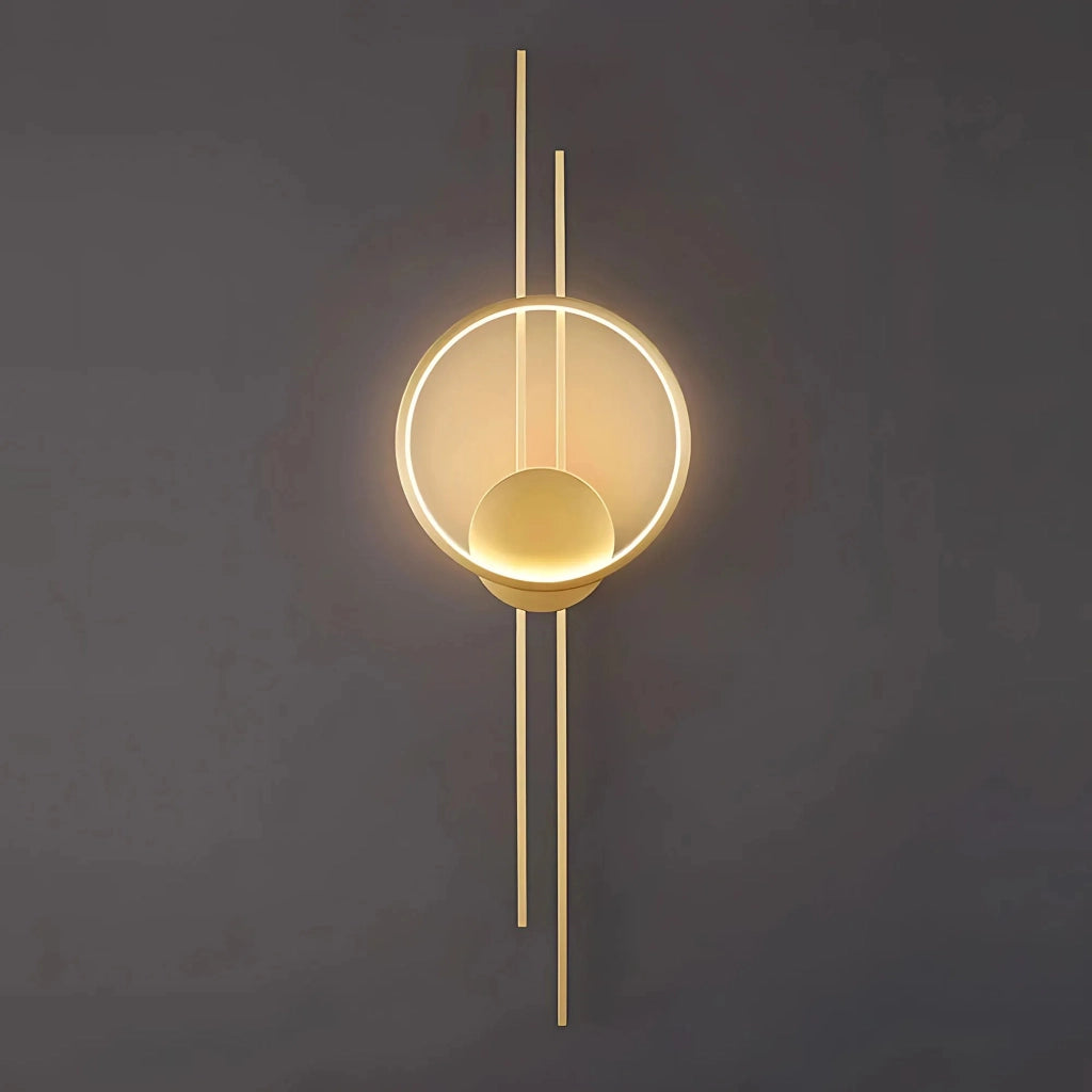 Applique Da Parete Led App1781-w Brush Gold