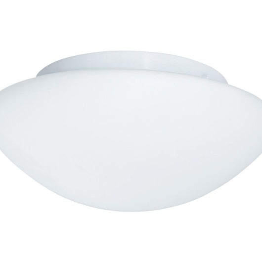 Plafoniera Contemporanea Tokio Acciaio Bianco 2 Luci E27