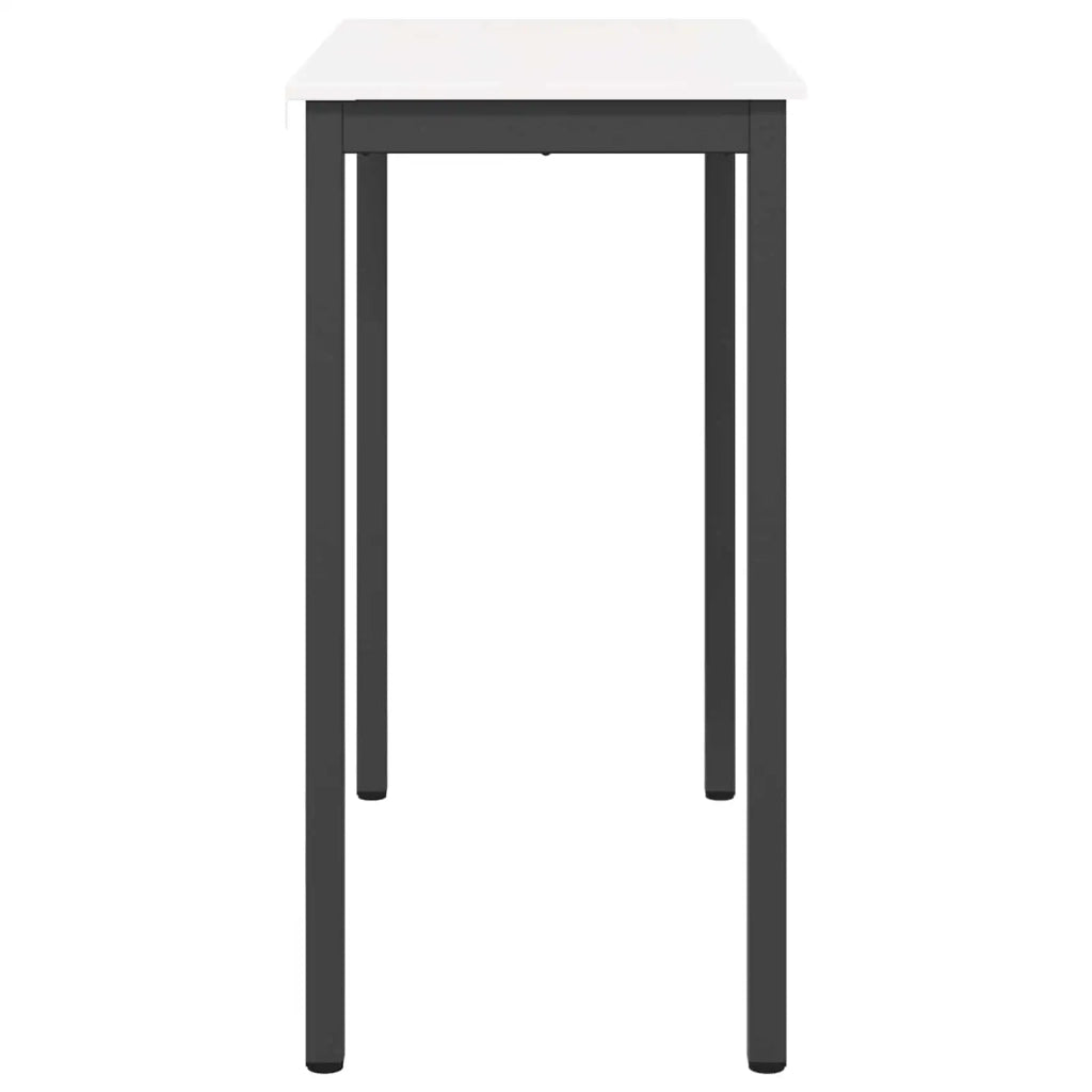 Tavolo da bar Bianco 110 x 55 x 105 cm Pino massello 892804