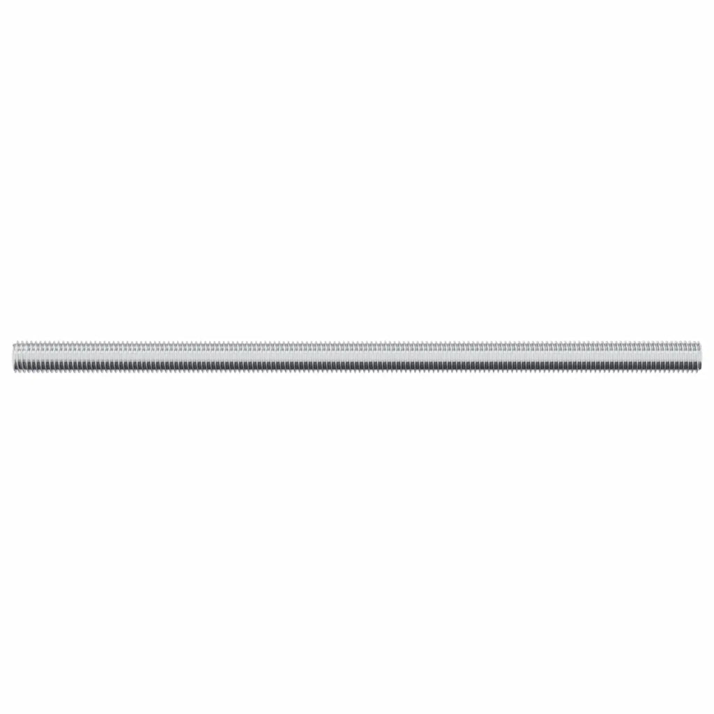 Barre filettate 12 pz Argento M6 x 120 mm Metallo CFW6509147
