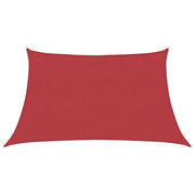 Vela Parasole | Telo Ombra | Vela da ombra 160 g/m2 Rossa 3/4x2 m in HDPE