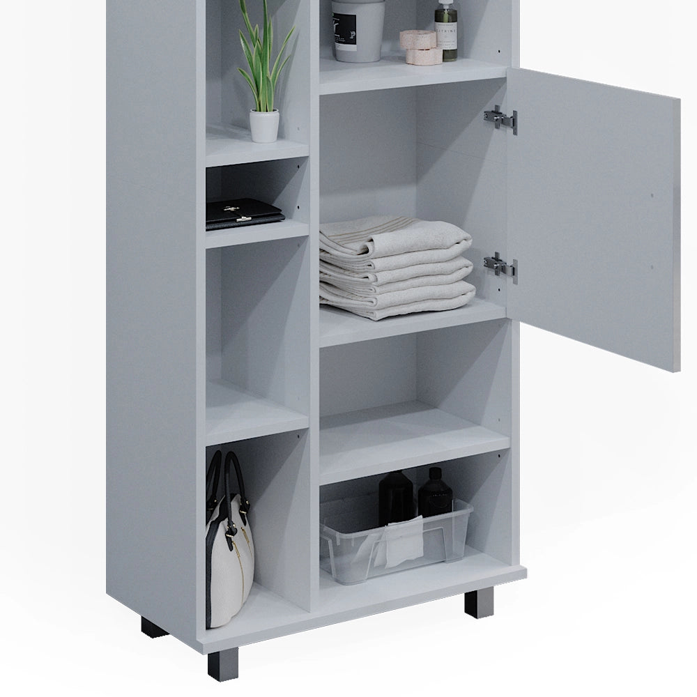 Vicco Set mobili bagno Bianco lucido 4 parti