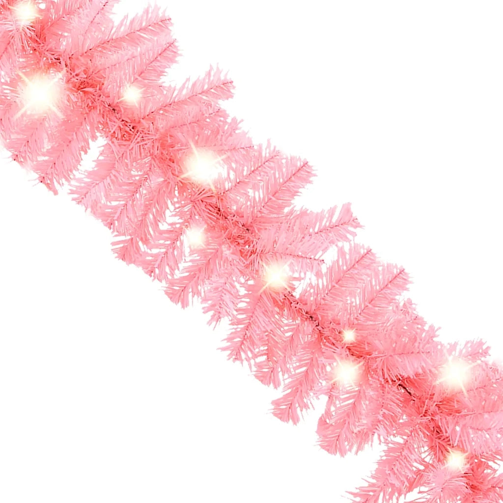 Ghirlanda Natalizia con Luci a LED 10 m Rosa CFW5155984