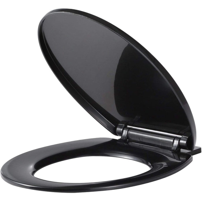 Vinsani - sedile wc con chiusura morbida, 46 x 2,5 x 35,5 cm, co