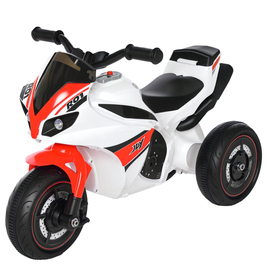Moto Giocattolo Bambini 18-36 Mesi ¨C zephmum ¨C Bianco Rosso PP Metallo
