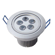 Trade Shop - Faretto Faro A Led 3w 5w 7w 9w 12w 15w 18w A Incasso Con Molla Luce Calda Fredda - -bianco Freddo-5 Watt