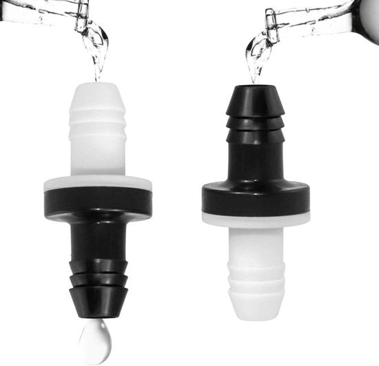 Valvola di controllo inline in silicone con gomma per liquidi in un senso non ritorno
