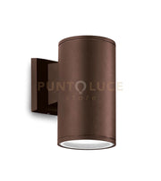 GES1005- APPLIQUE IN ALLUMINIO 1 LUCE ATTACCO E27 COLORE RUGGINE IP65