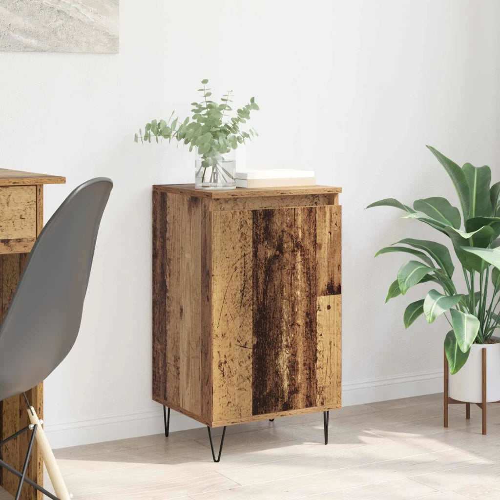 Credenza | Madia | Buffet da pranzo | Armadio da pranzo Legno vecchio 40 x 35 x 70 cm Legno multistrato