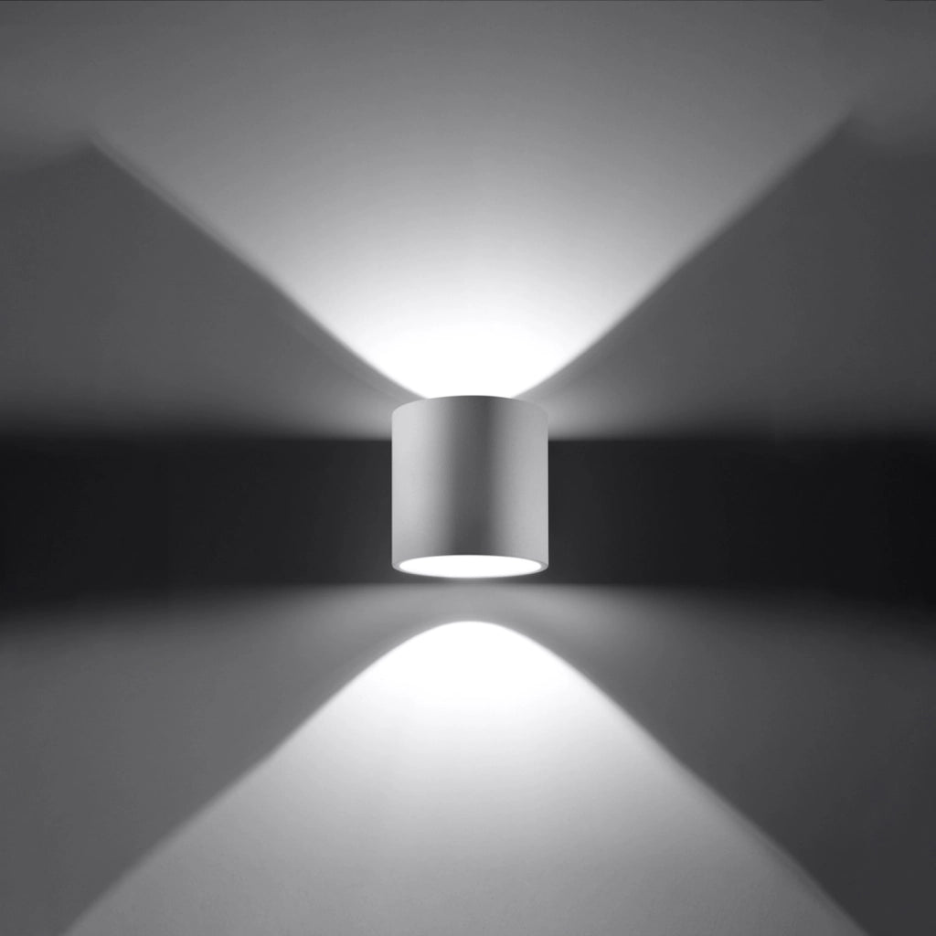 Applique Pure Lume RONDEO 1 luce bianca alluminio G9