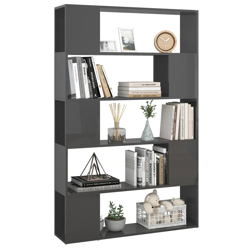Libreria/Divisorio Grigio Lucido in Legno Multistrato cod mxl 9325