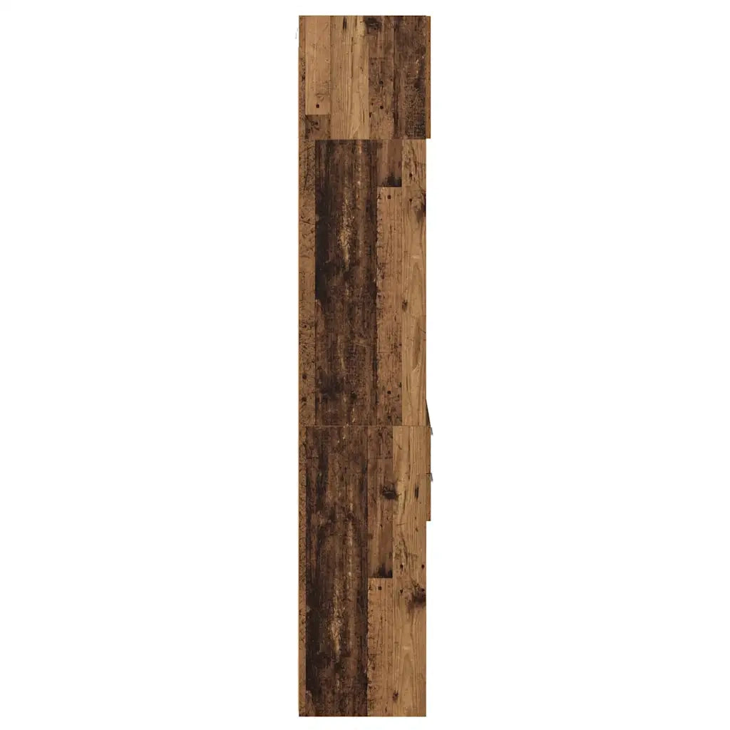 Credenza | Madia | Buffet da pranzo | Armadio da pranzo Legno vecchio 50 x 42,5 x 225 cm Legno multistrato