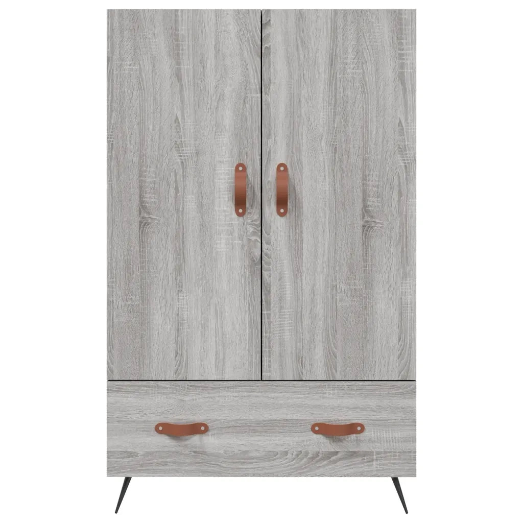 Credenza-Buffet-Armadio da cucina Grigio Sonoma 69,5x31x115 cm in Legno Multistrato 575554