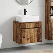 Set di mobili per il bagno Legno antico Legno ingegnerizzato 3404298