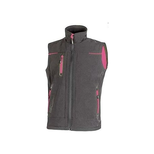 U-Power Gilet Grigio-Fucsia Taglia Xl Univers