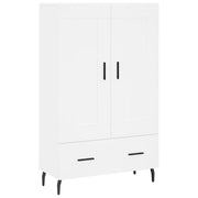 Buffet credenza cassettiera mobiletto mobile contenitore organizer cucina soggiorno salotto alto 69,5 x 31 x 115 cm legno ingegnerizzato bianco 02_0032514