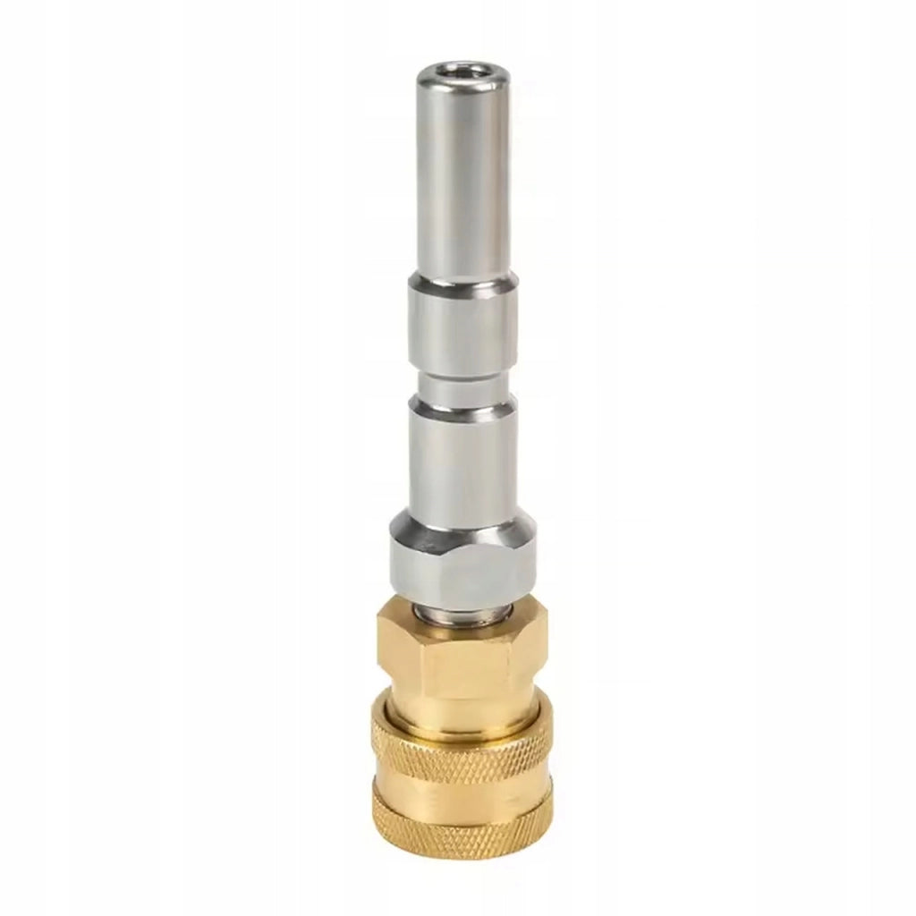 Adattatore Alta Pressione con Attacco Rapido 1/4" – Compatibile con Idropulitrici Nilfisk | Acciaio Inox e Ottone
