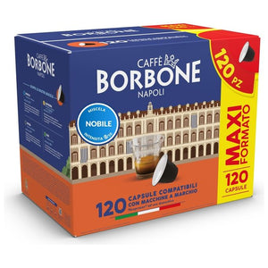 Caffè Borbone Capsule per Nespresso Nobile blu Capsule caffè 120 pz