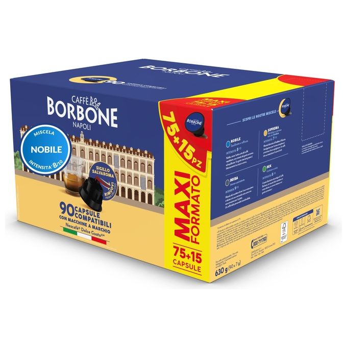 Caffè Borbone Capsule per Dolcegusto Miscela Nobile 90 pz