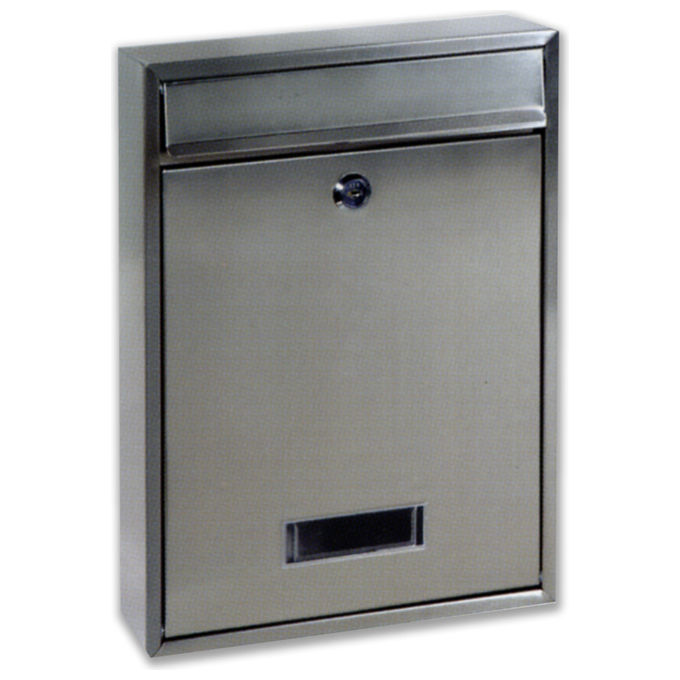 Alubox Lifter Quadra Cassetta per Posta Inox