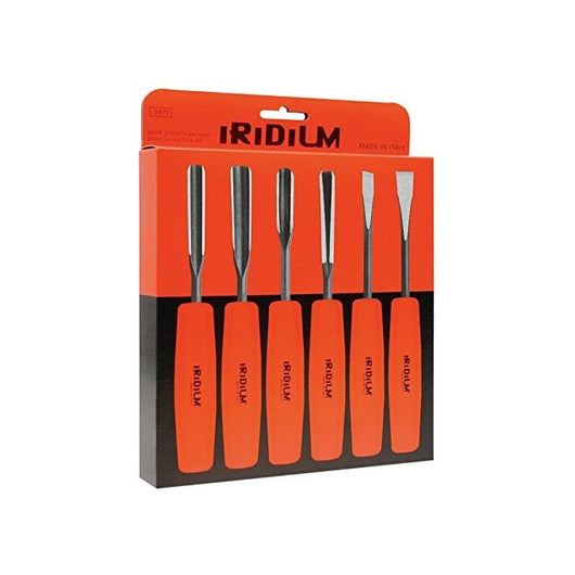 Corradi Sgorbie Assortite 6 Pezzi con Manico 2470