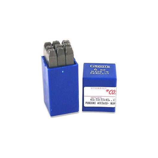 VBW 6556 Punzoni Acciaio Numeri 6mm