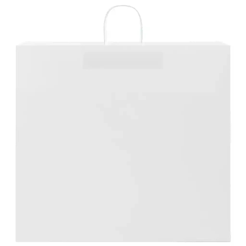 Sacchetti di Carta 250 pz con Manici Bianchi 54x15x49 cm CFW5627303