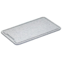 Zassenhaus 060072 tagliere da cucina Rettangolare Polietilene Grigio