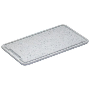 Zassenhaus 060072 tagliere da cucina Rettangolare Polietilene Grigio
